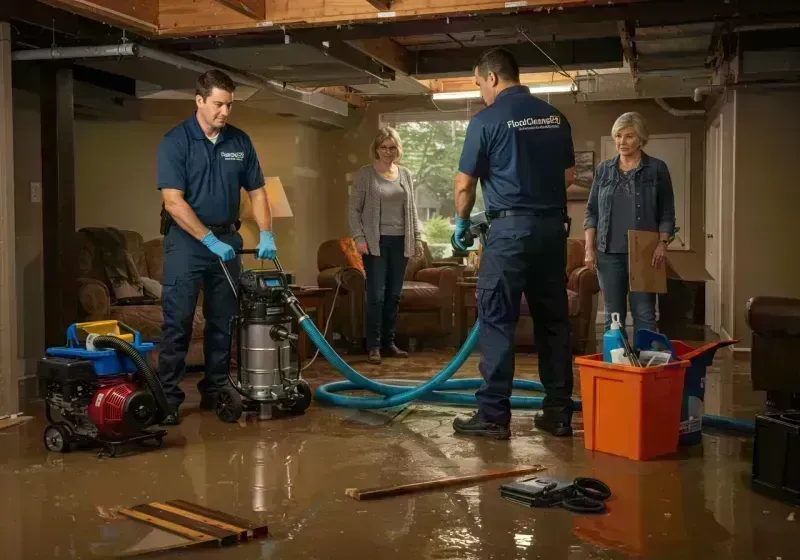 Basement Water Extraction and Removal Techniques process in Shreve, OH